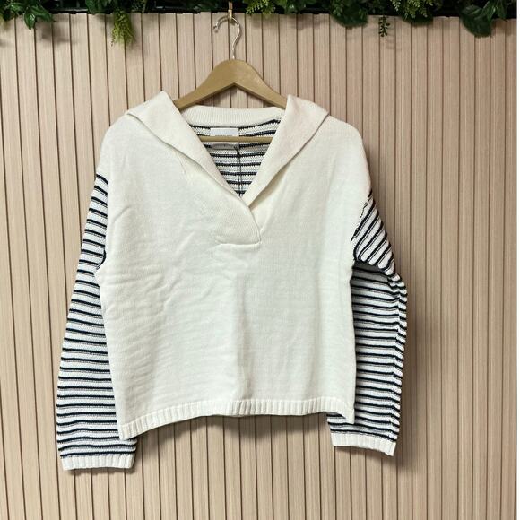 Stitches & Stripes Quincy Pullover Chalk Size M - Picture 2 of 8